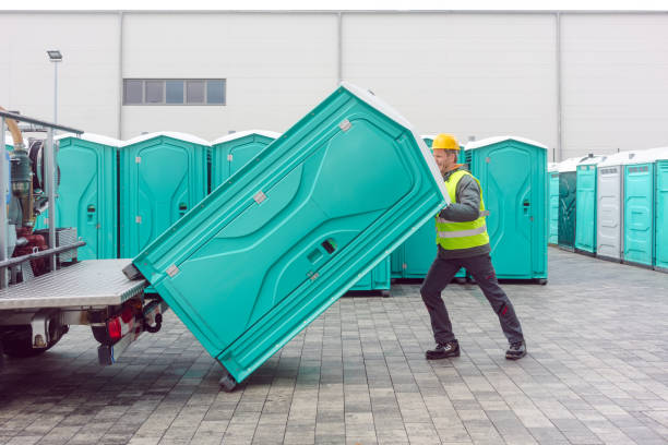 Porta potty delivery and setup in Franklin, IN